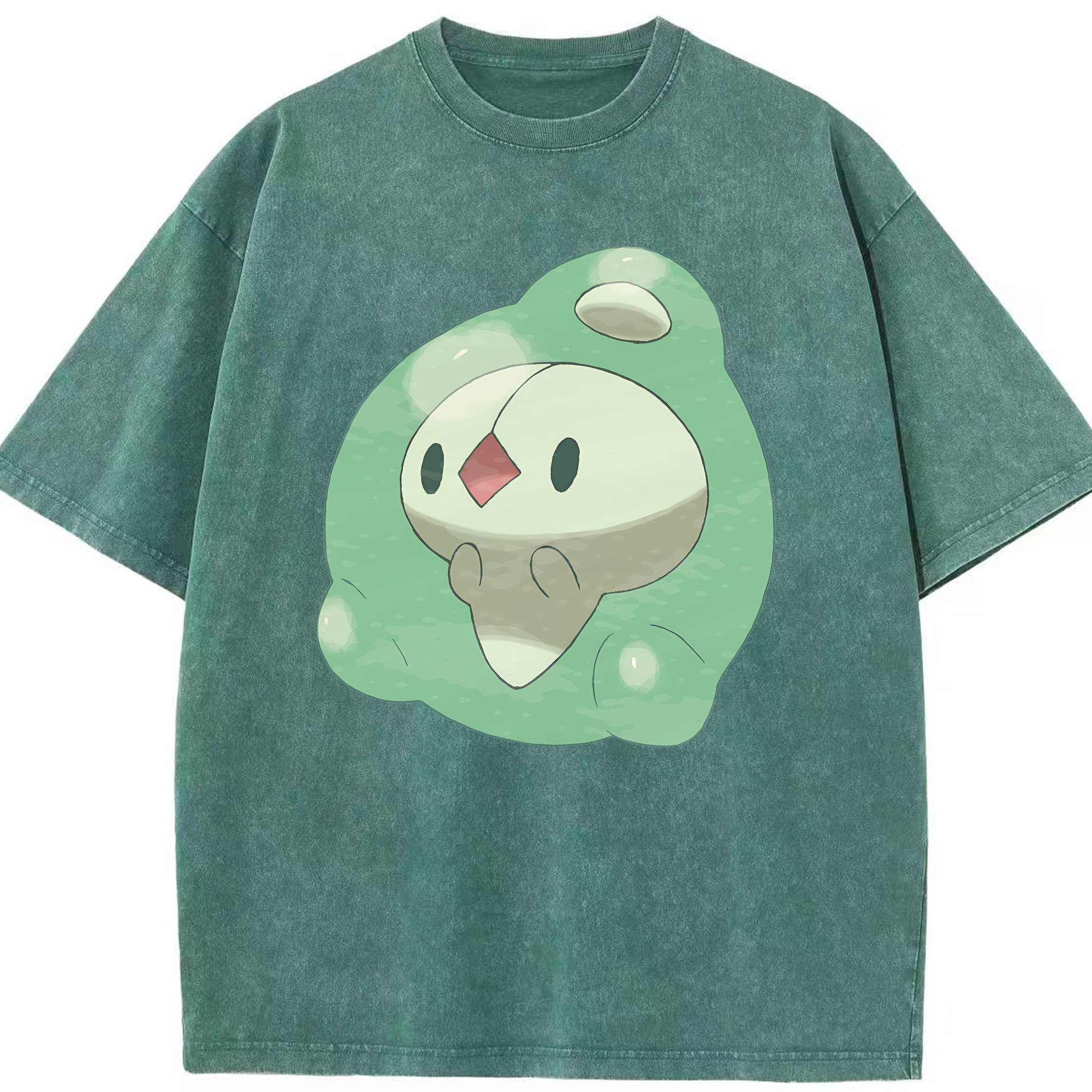 （画像用） ポケットモンスター Pokémon 綿100% ヴィンテージ風 半袖Tシャツ（フロントプリント）